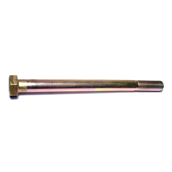 Midwest Fastener Grade 8, 3/4"-10 Hex Head Cap Screw, Zinc Yellow Steel, 10 in L, 10 PK 54366 - main